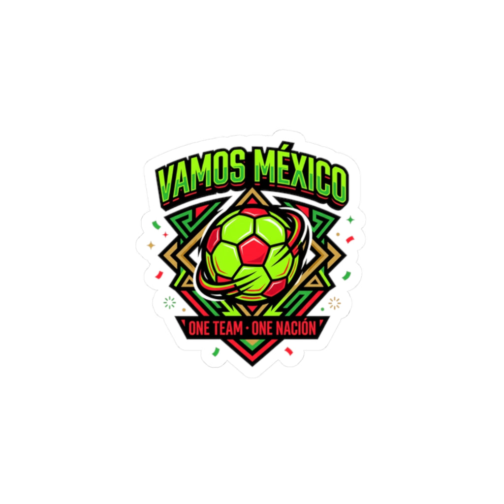 Vamos México Soccer Sticker | Country Pride, Retro Soccer, National Colors
