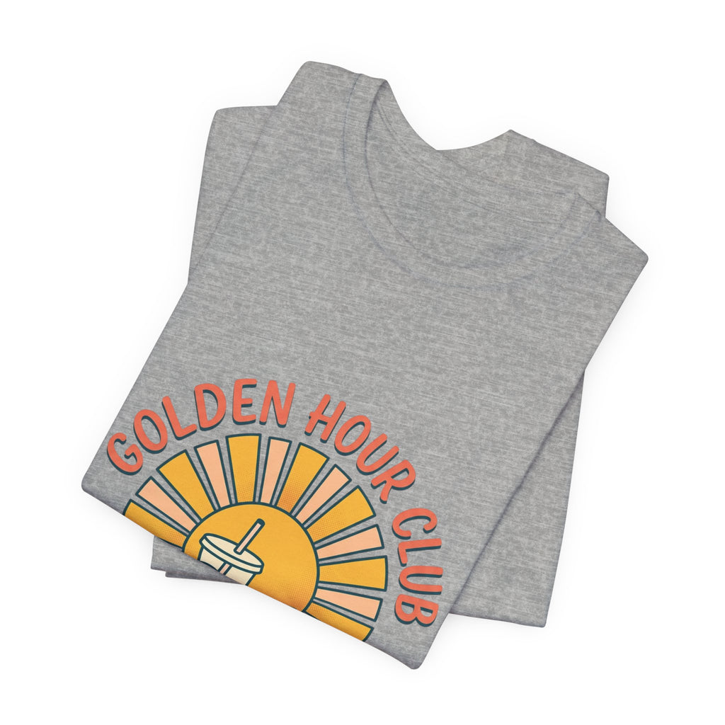 Golden Hour Club Tee | summer aesthetic, pastel coastal vibes