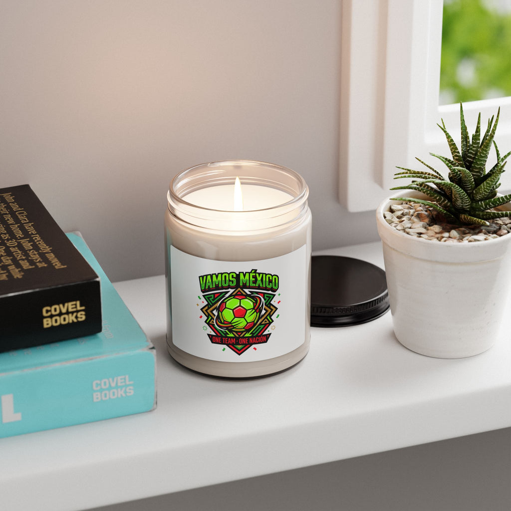 Vamos México Soccer Pride Candle | Country Pride, Retro Soccer