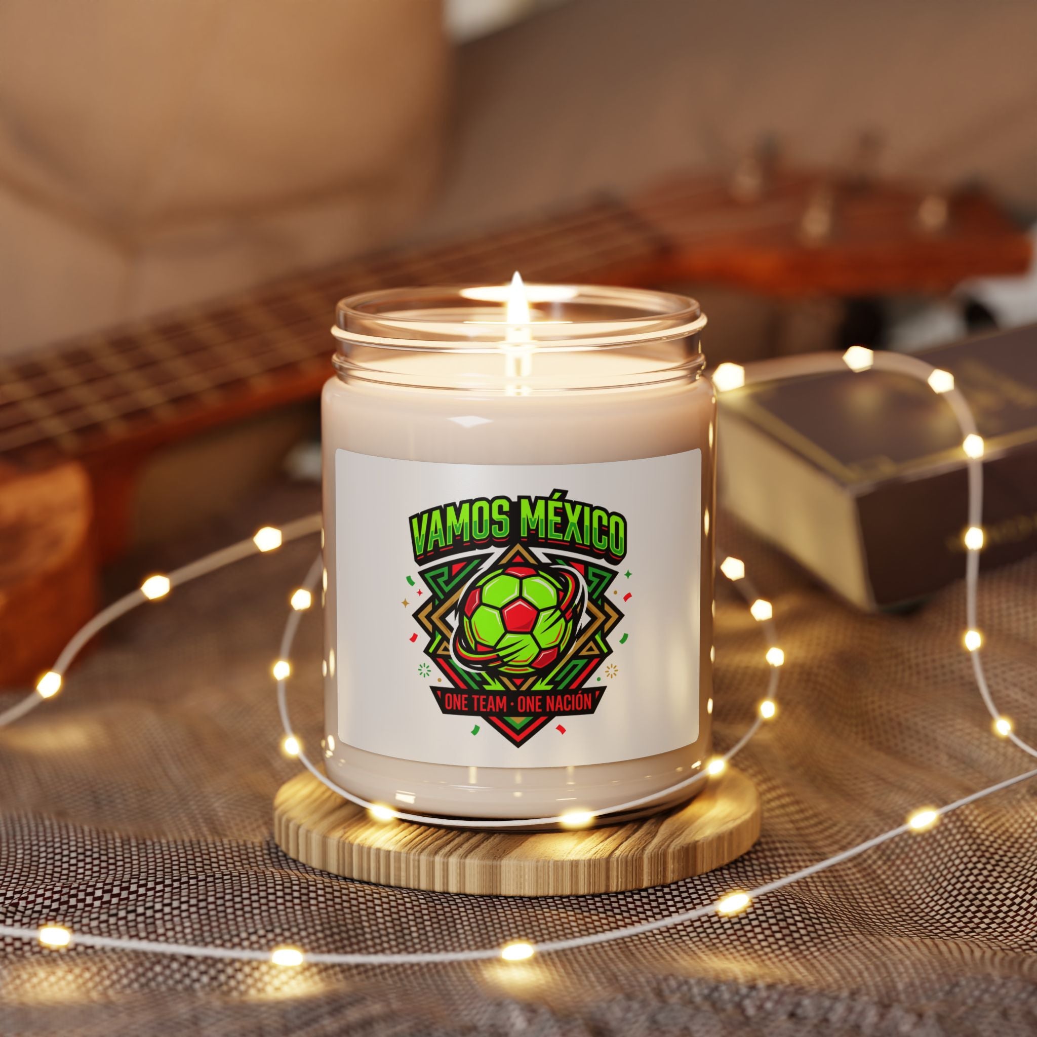 Vamos México Soccer Pride Candle | Country Pride, Retro Soccer