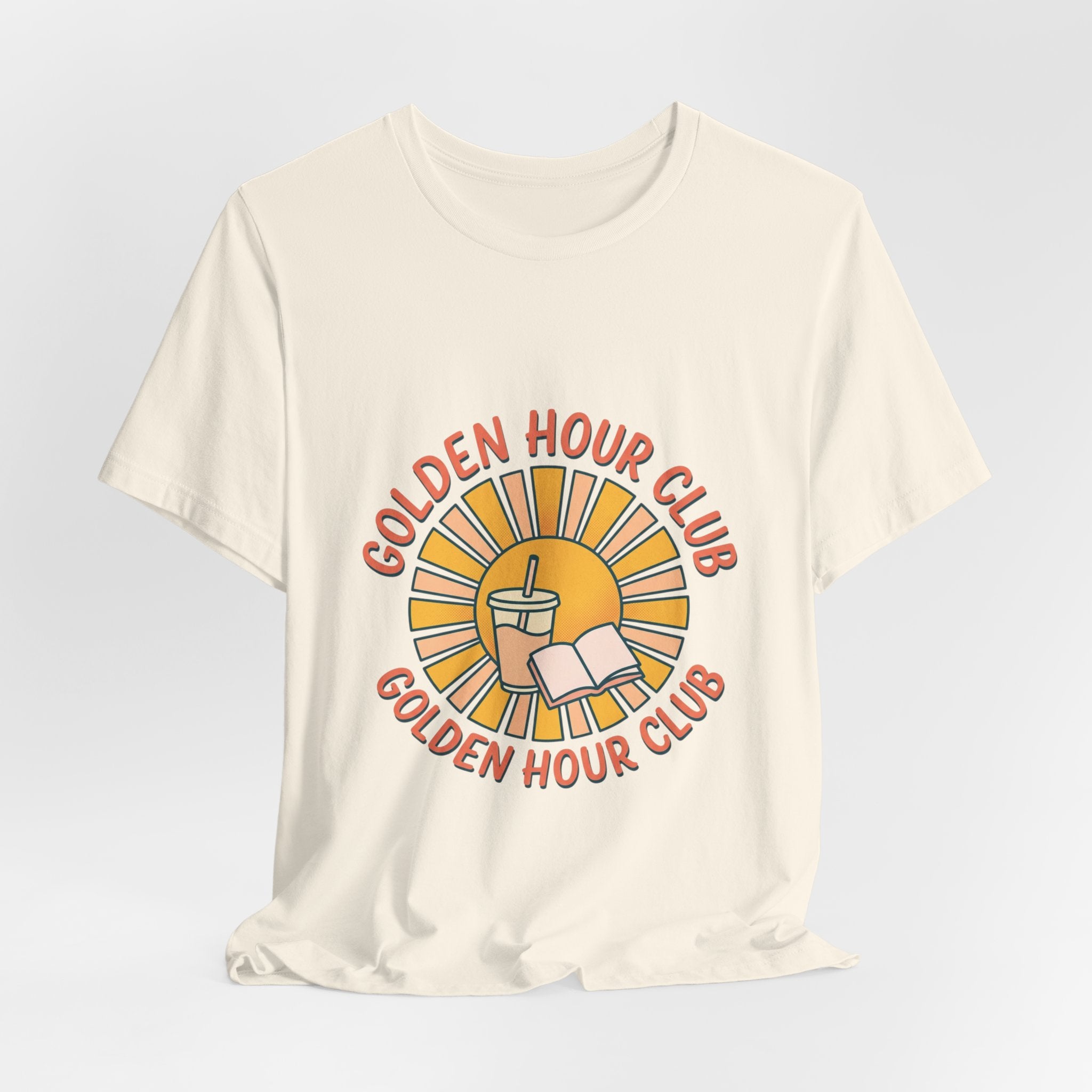 Golden Hour Club Tee | summer aesthetic, pastel coastal vibes