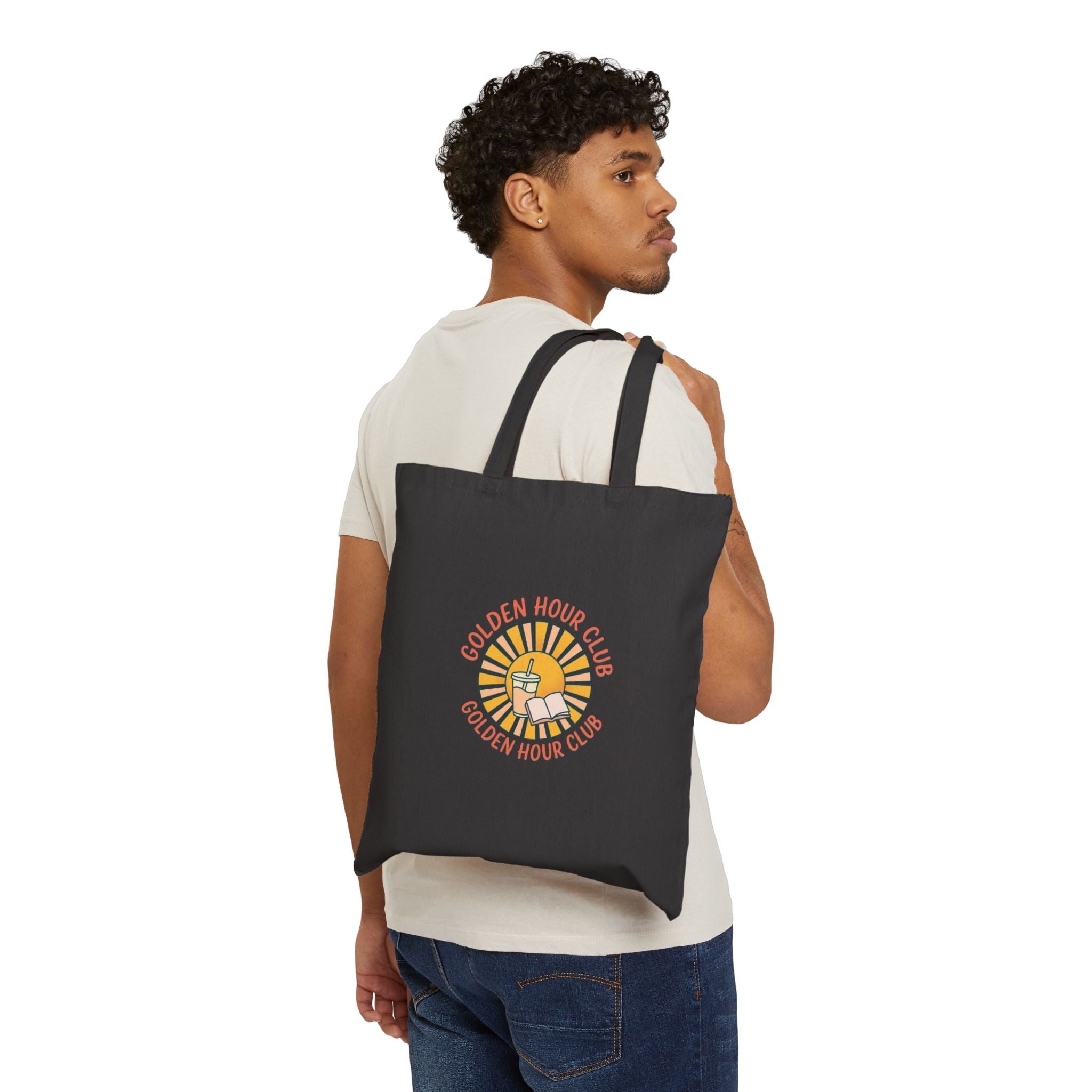 Golden Hour Club Tote | summer aesthetic, coastal vibes, pastel retro