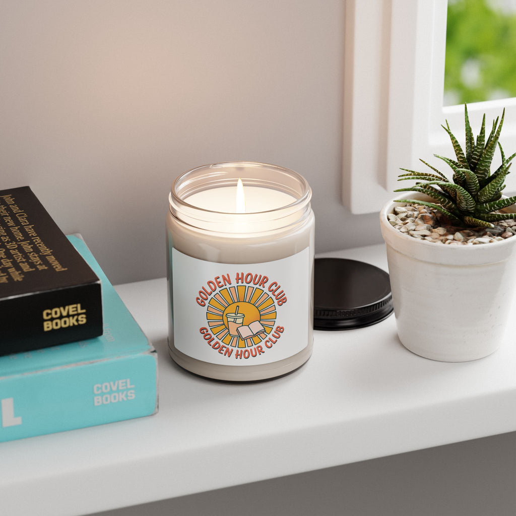 Golden Hour Club Candle 9oz | Summer Aesthetic, Coastal Vibes