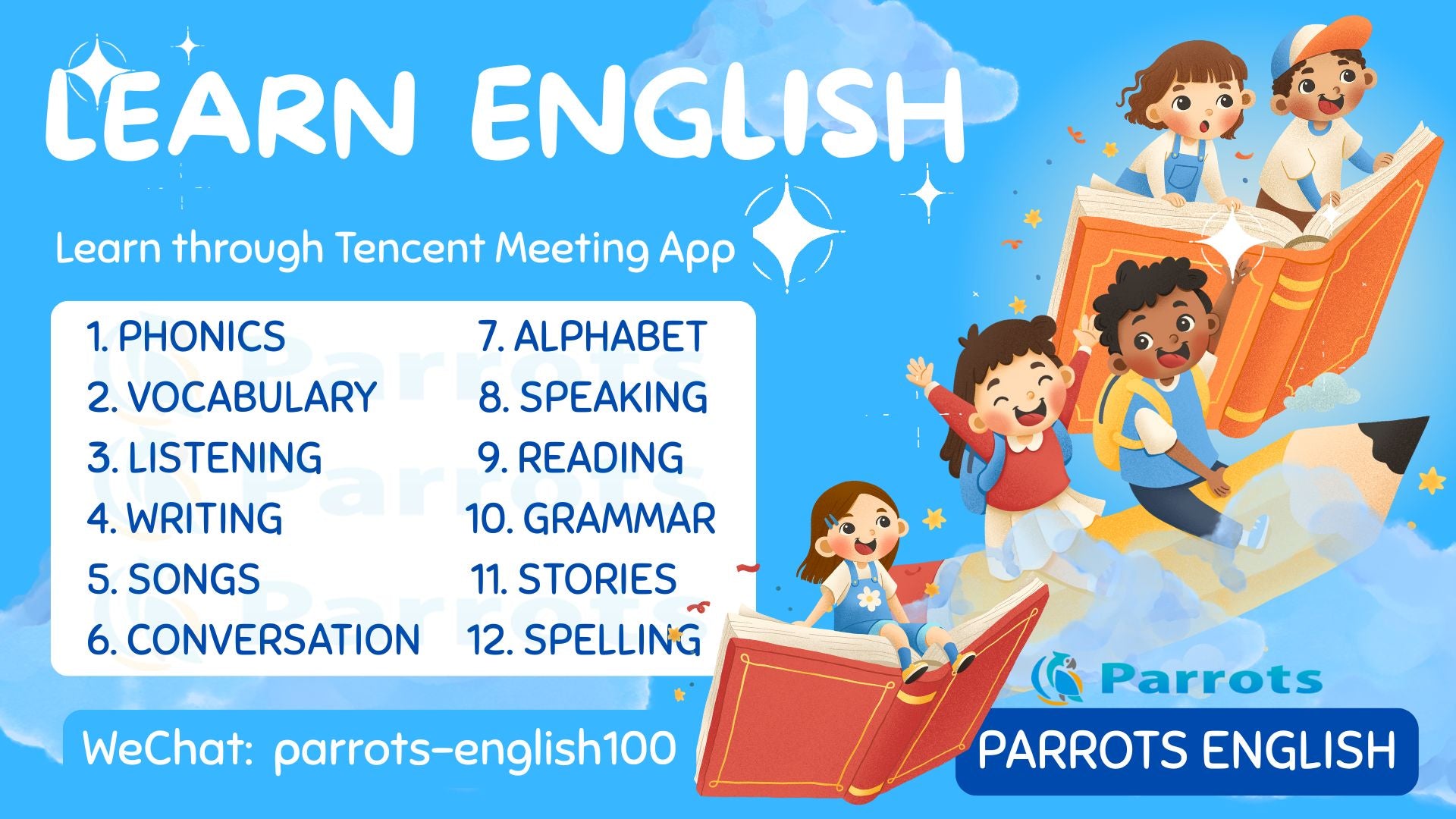 1 by 1 online english leaning