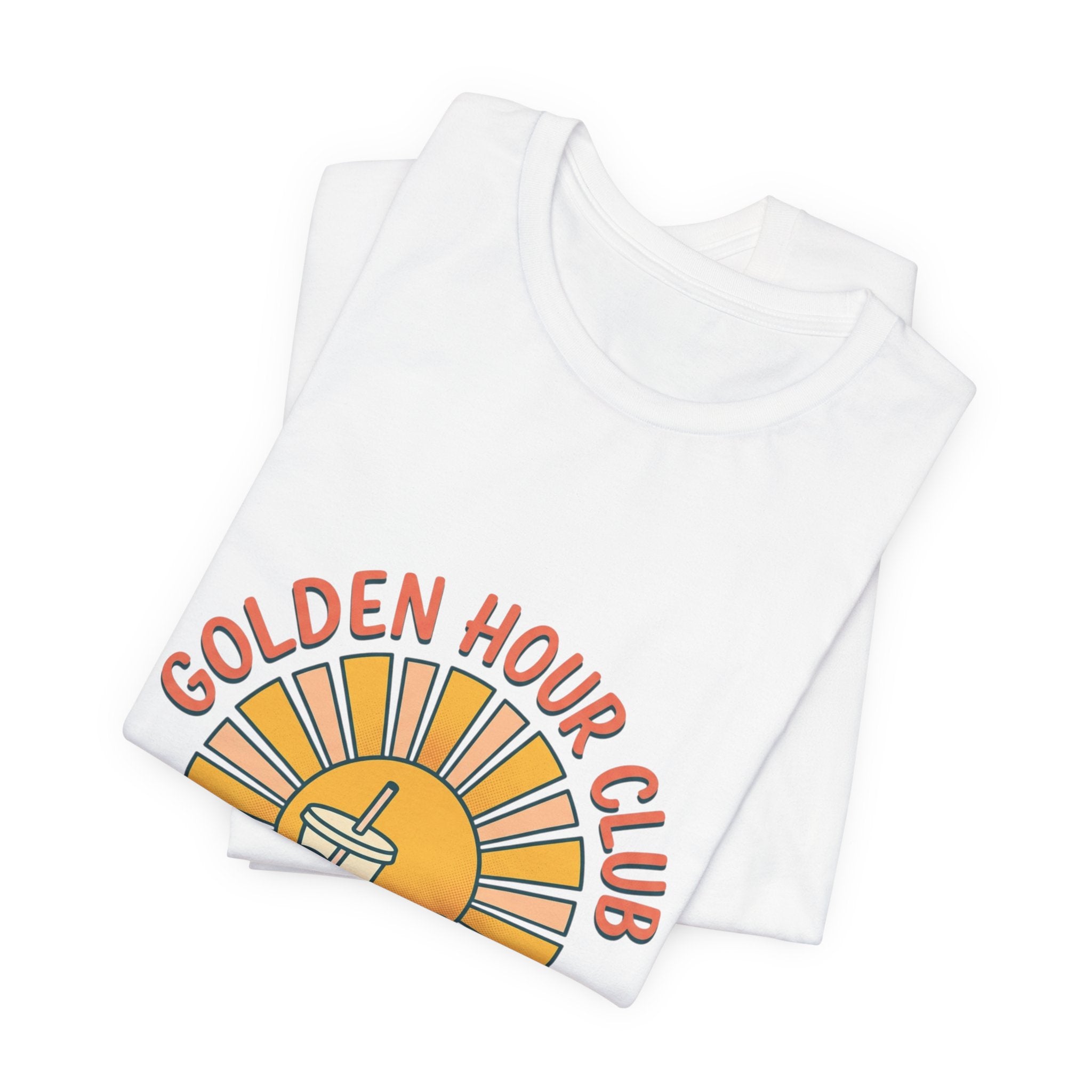 Golden Hour Club Tee | summer aesthetic, pastel coastal vibes